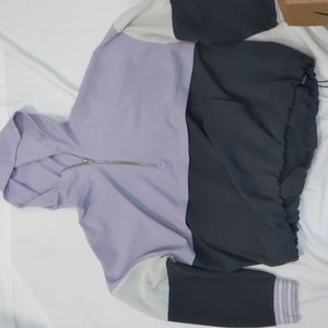 Avia Purple Retro Windbreaker